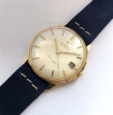 omega silver watch vintage|vintage 18k gold omega watches.